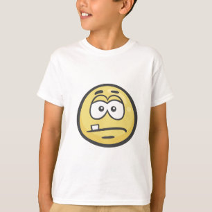T-shirt Emoji : dent d'agglutination