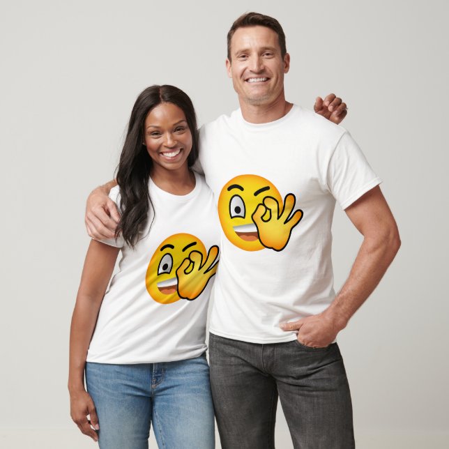 T-shirt Emoji Design de haute qualité (Unisexe)