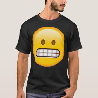 T-shirt Emoji du visage macabre