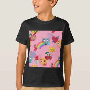T-shirt emoji fille