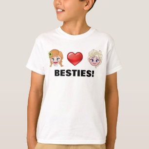 T-shirt Emoji gelé  Anna et Elsa