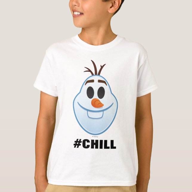 T-shirt Emoji gelé| Olaf (Devant)