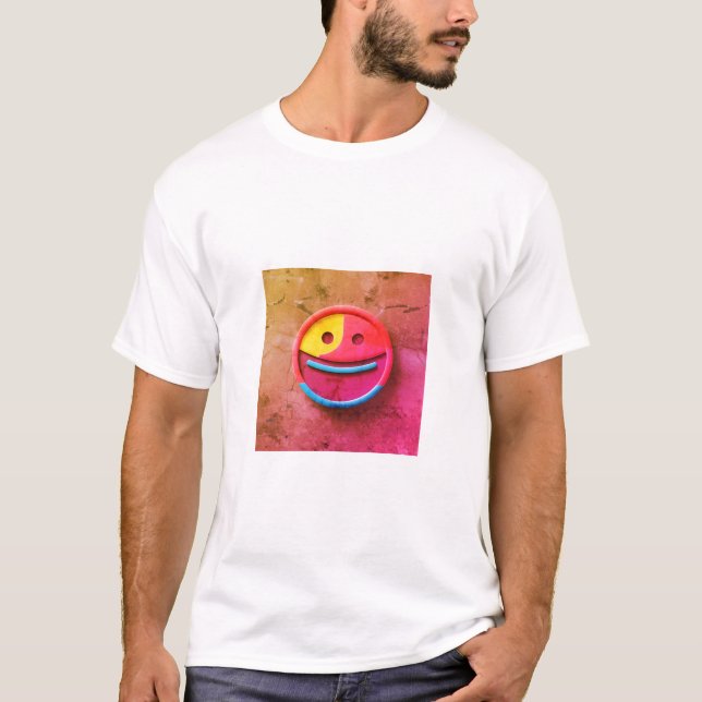 T-shirt Emoji Smile Classique - Amusant (Devant)