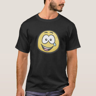 T-shirt Emoji : Visage avec des larmes de joie