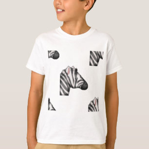 T-shirt emoji zebra