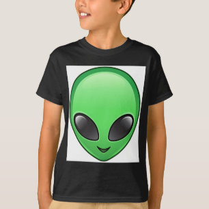 T-shirt émoticône alien