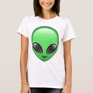 T-shirt émoticône alien