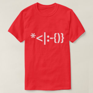T-shirt Émoticône de Noël au Père Noël