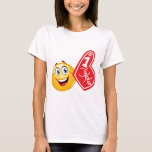 T-shirt émoticône sportif