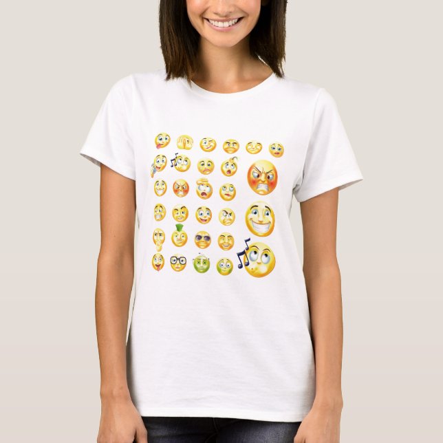 T-shirt Émoticônes (Devant)