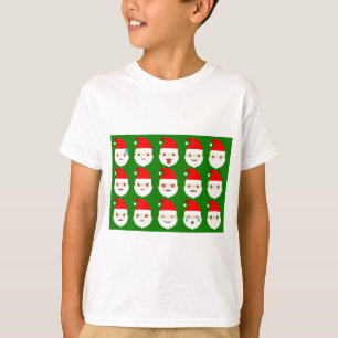 T-shirt émoticônes père Noël
