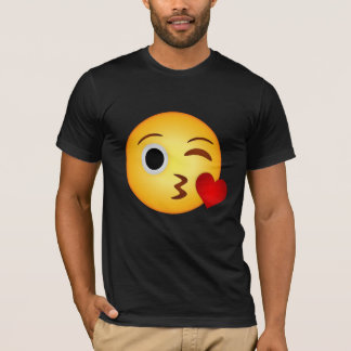 T-shirt Émotion de baiser cardiaque