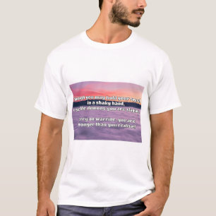 T-shirt Empath Warrior Citation positive Encouragement