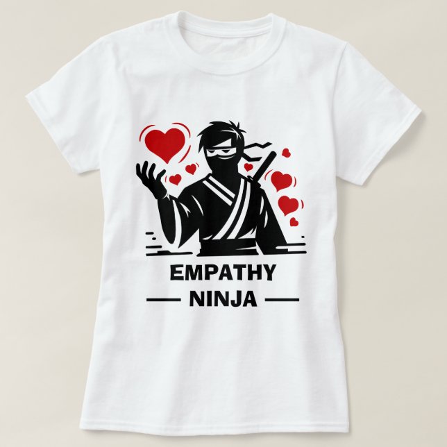 T-shirt Empathy Ninja (Design devant)