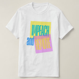 T-shirt Empêcher et supprimer Trump