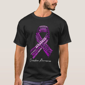 T-shirt Empêcher Le Ruban De Sensibilisation À La Surdose 