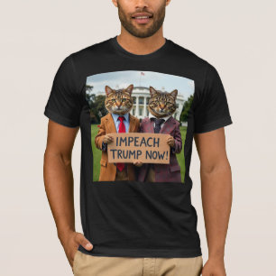 T-shirt Empêcher Trump Now Cats en costume