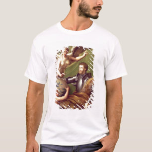 T-shirt Empereur Charles V (1500-58) recevant le monde, c