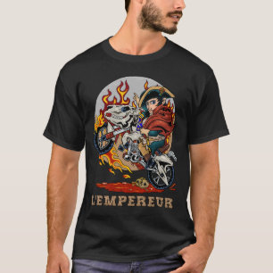 T-shirt Empereur des roues : Vélo Napoléon Bonaparte