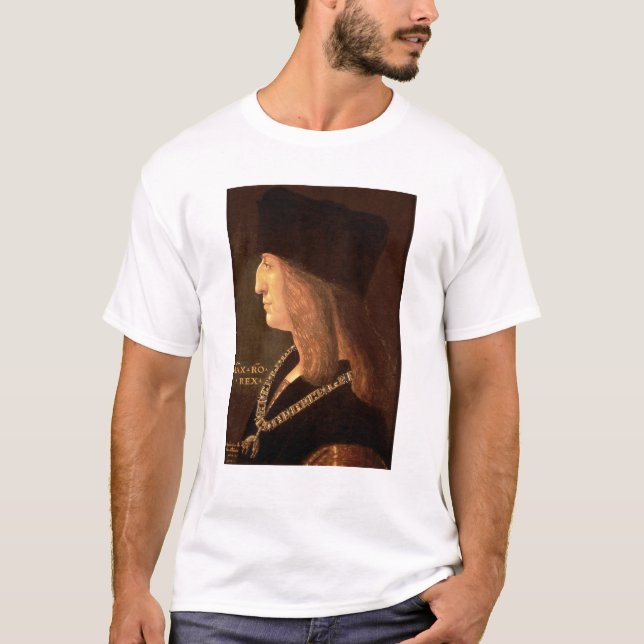 T-shirt Empereur Maximilian I de l'Allemagne, 1502 (Devant)