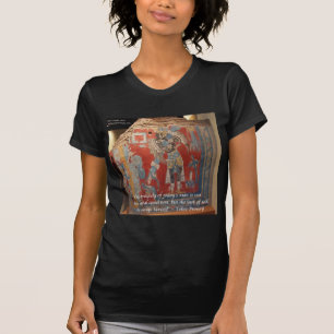T-shirt Empire Tolèque Graphique & Proverbe Célèbre