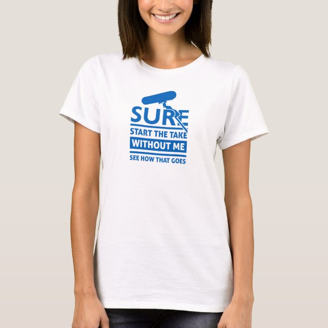 T-shirt Emplacement amusant Citation de l'enregistrement s (Devant)