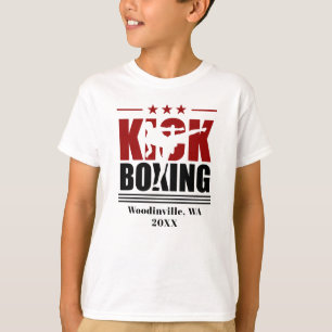 T-shirt Emplacement de la boîte à clé personnalisée Nom de