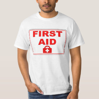 T-shirt Emplacement de la trousse de premiers soins