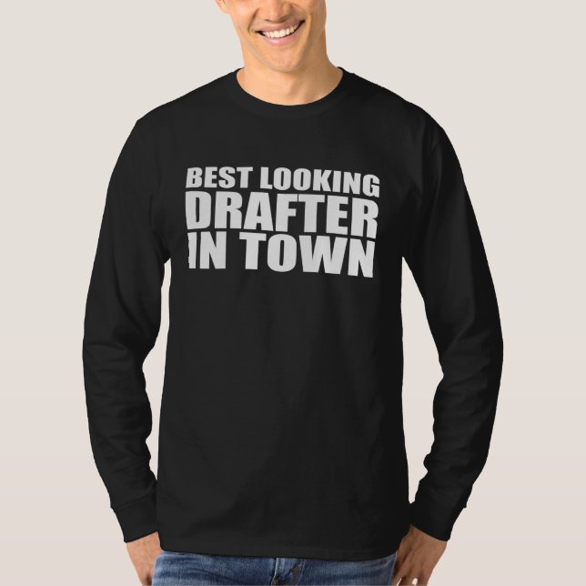 T-shirt Emploi d'Appréciation de l'Employé Drafter (Devant)
