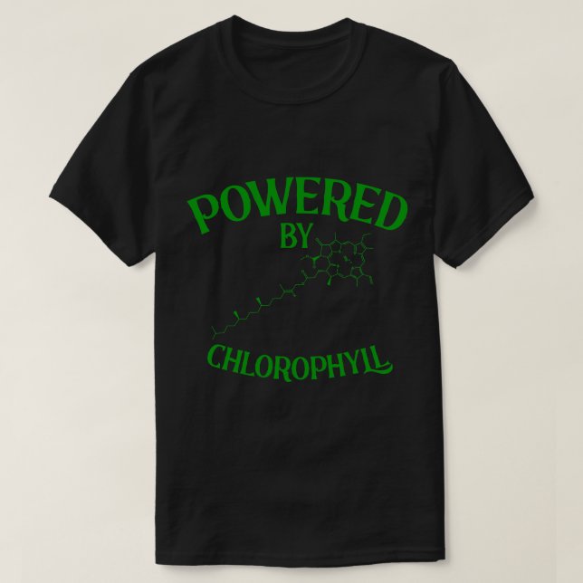 T-shirt Emploi De Chimiste Alimenté Par Chlorophylle Chimi (Design devant)
