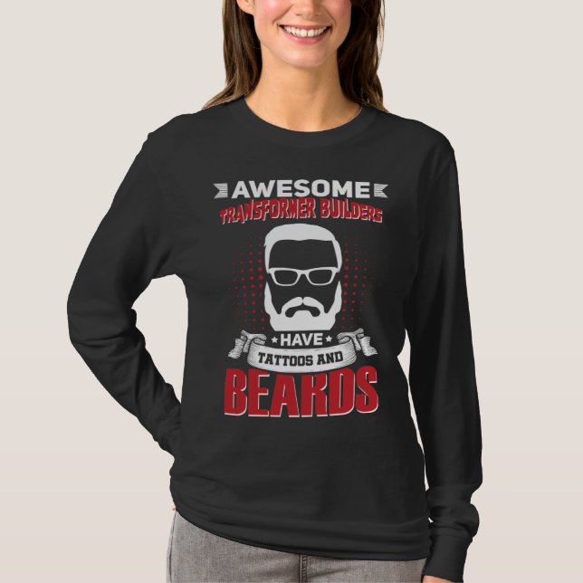 T-shirt Emploi de constructeurs de transformateurs géniaux (Devant)
