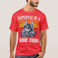 EMPLOYÉ CHAT D'UN COON MAINE