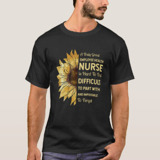 T-shirt Employé de la santé Infirmière Merci retraite