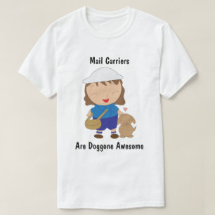 T-shirt Employé de poste Appréciation des femmes