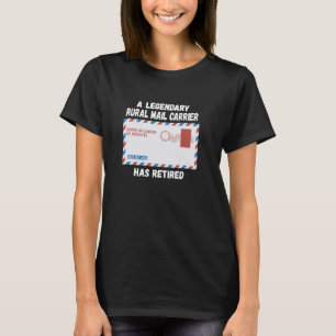 T-shirt Employé de poste retraité