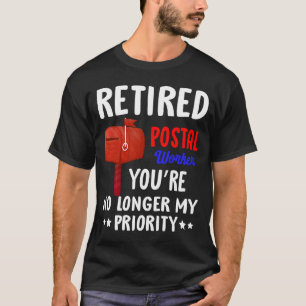 T-shirt Employé de poste retraité