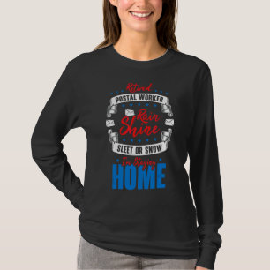 T-shirt Employé de poste retraité Livraison par courrier R