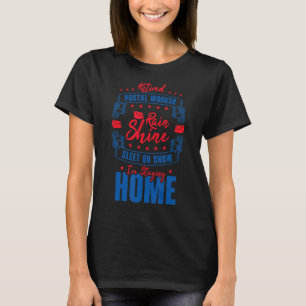 T-shirt Employé de poste retraité Livraison par courrier R
