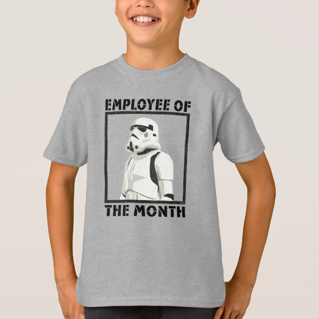 T-shirt Employé du mois - Stormtrooper (Devant)