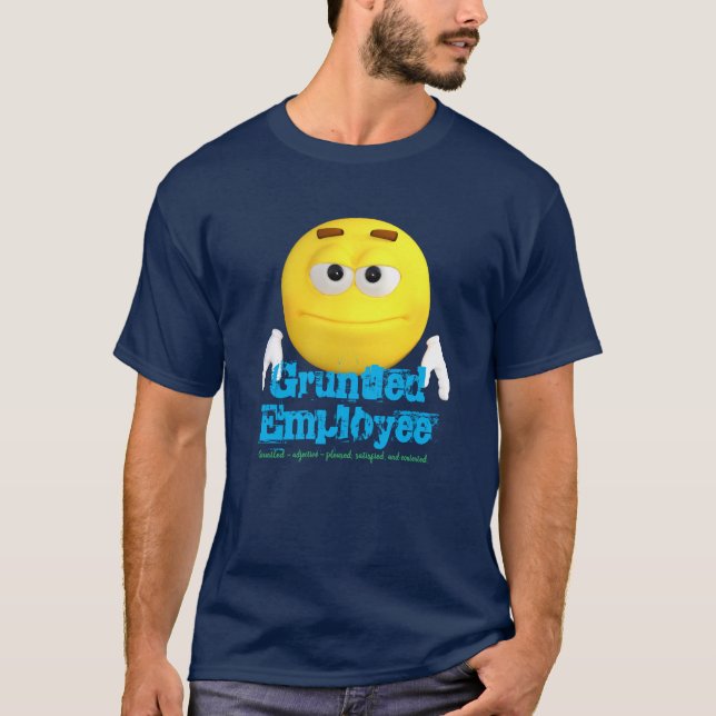 T-shirt Employé ingrat (Devant)