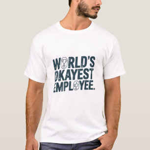 T-shirt Employé le plus malhonnête au monde
