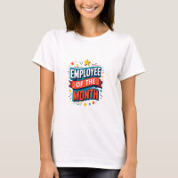 Employee of the Month Colorful Graphic Design with