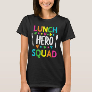 T-shirt Employés de la cafétéria de l'équipe de paniers-re