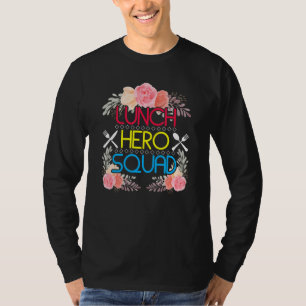 T-shirt Employés de la cafétéria de l'équipe de paniers-re