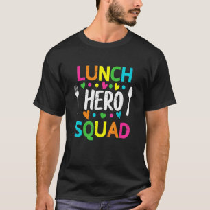 T-shirt Employés de la cafétéria de l'équipe de paniers-re