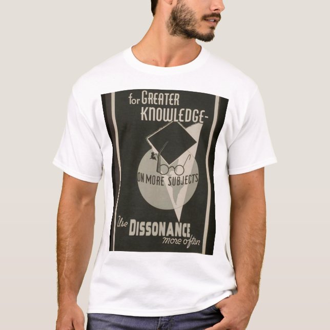 T-shirt Employez la dissonance ! (Devant)