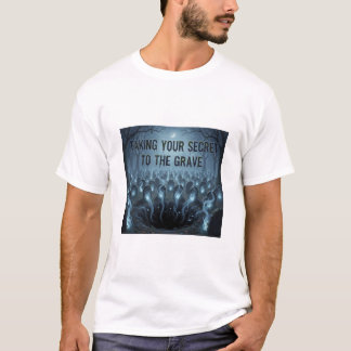 T-shirt Emporter Votre Secret Dans La Tombe – Halloween Ef