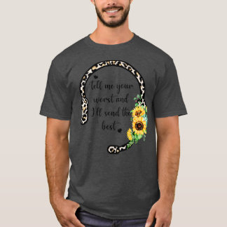 T-shirt Empreinte de léopard 911 Dispatchers Premier Répon