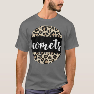 T-shirt Empreinte de léopard Comets Team Mascot School Spi