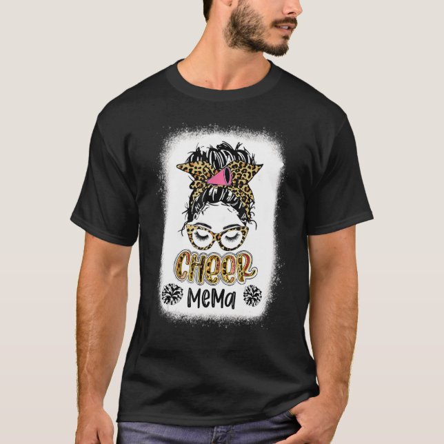 T-shirt Empreinte de léopard de mèmes de mèmes blâmés Mess (Devant)